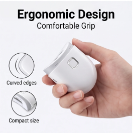 Cortaúñas eléctrico automático para manicura, cortaúñas para pedicura