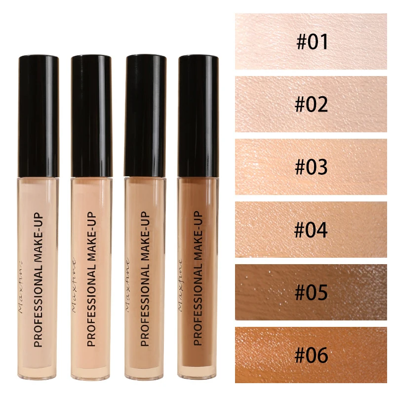 Maquillaje facial profesional. Corrector líquido mate de alta cobertura, resistente al agua, control de aceite, hidratante - Imagen 2