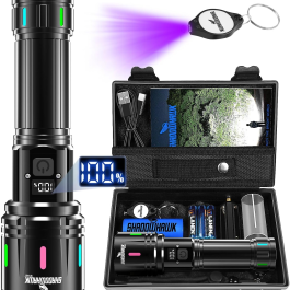 Linterna LED Alta Potencia Super Potente Recargable