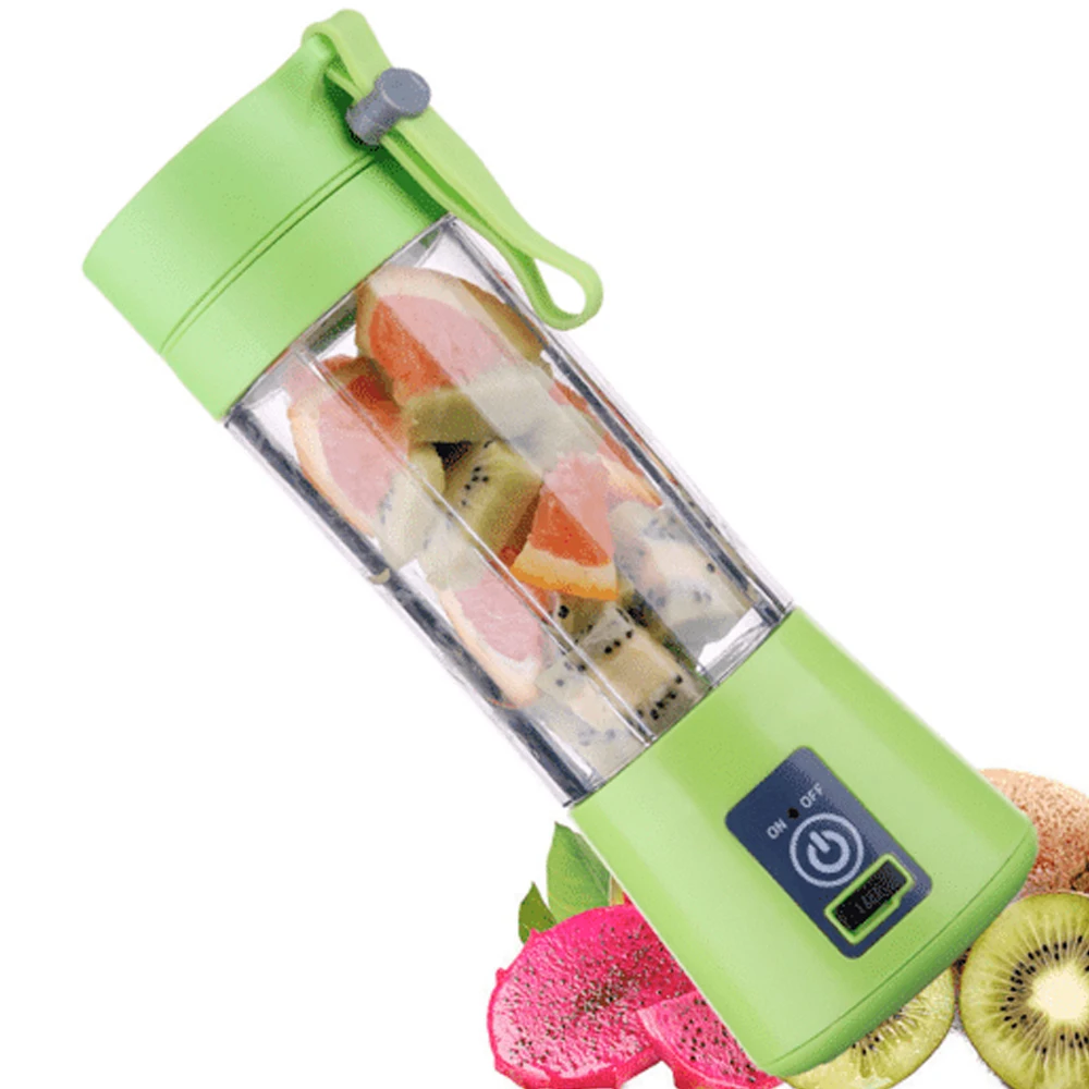 Licuadora portátil inalámbrica y potente por USB – Exprimidor y batidora de mano recargable para frutas, jugos y batidos - Imagen 4